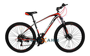 Велосипед 29/quot; Virage Grand AM DD EF500 (рама 18/quot;) чорно-червоний глянець