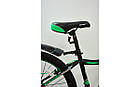 Велосипед 26/quot; Virage PULSE AM DD EF500 21Spd (рама 15/quot;) чорно-зелений, фото 5