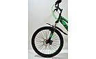Велосипед 26/quot; Virage PULSE AM DD EF500 21Spd (рама 15/quot;) чорно-зелений, фото 9