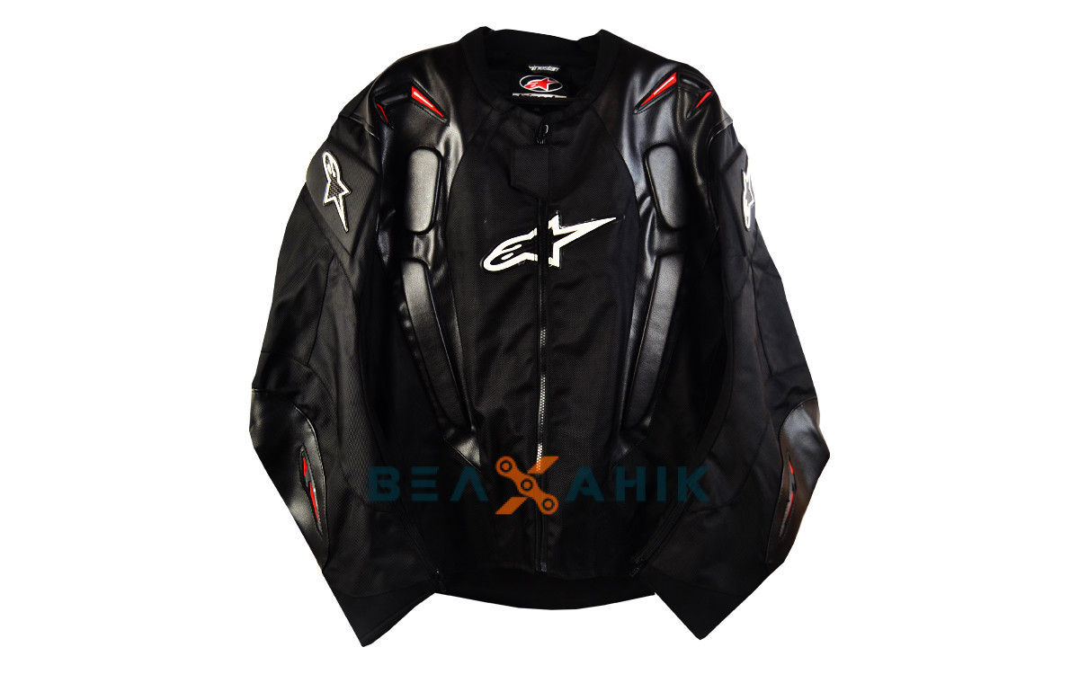 Мотокуртка текстиль ALPINESTARS Спорт чорна [XL], фото 1