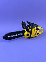 Іграшка бензопила 72003 Є звук, ланцюг рухається, на батарейках, 38 см