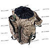 Туристичний армійський суперміцкий рюкзак на 75 літрів пікселів. Риболовля, спорт, полювання, армія, туризм., фото 5