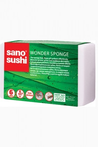 Чудо-губка без мийних засобів Sano Sushi Wonder, арт. 426193