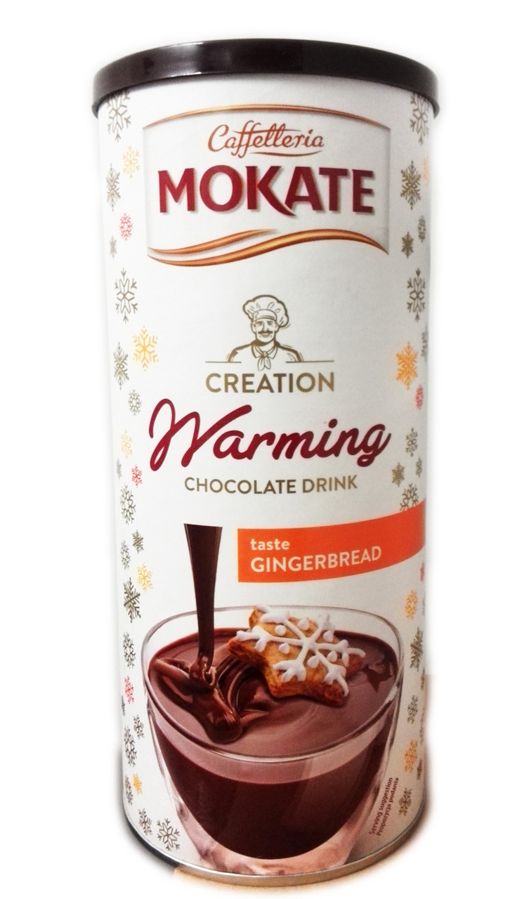 Гарячий шоколад Mokate Chocolate Drink Gingerbread (Імбирний пряник), 200 г.