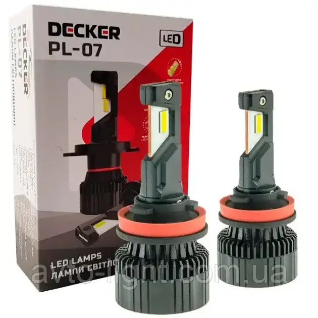 Decker PL-07 H11 комплект(2шт), фото 1