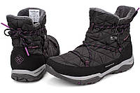Черные утепленные женские ботинки Columbia® Loveland Shorty Omni-Heat Boot art.1691431-010 (BL1744-010)