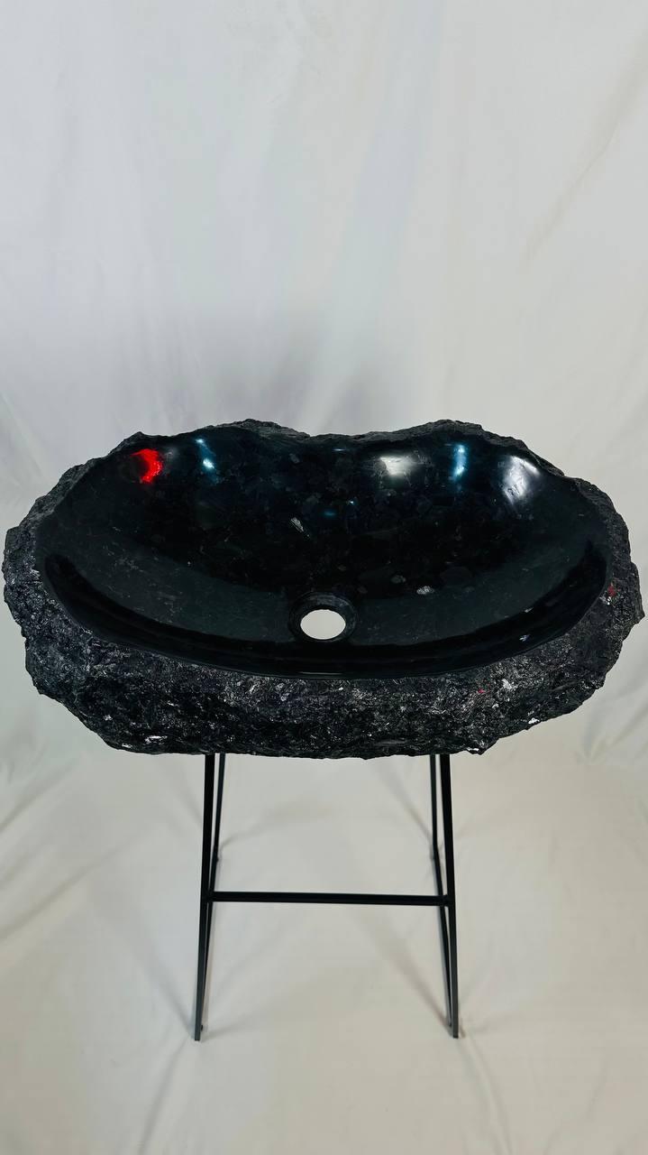 Раковина з лабрадориту, Ол  57х37х13 +/-