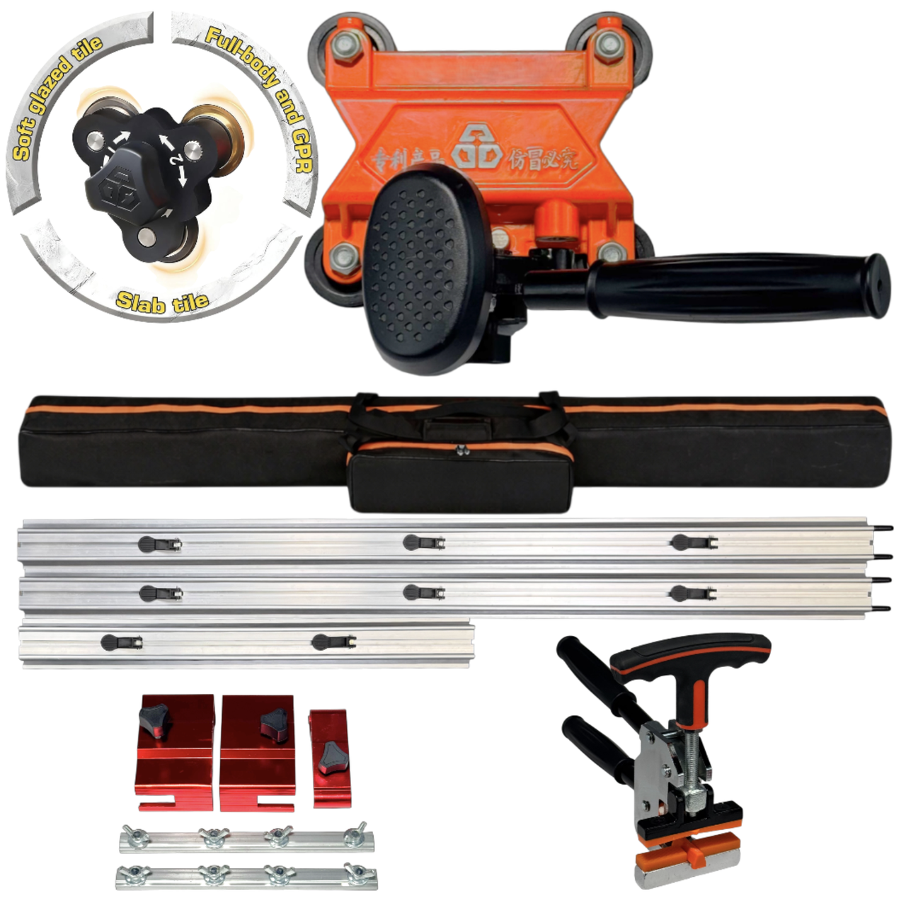 Система ручного різу KONTUR 3800 мм з кареткою на три різця (UT3800), фото 1