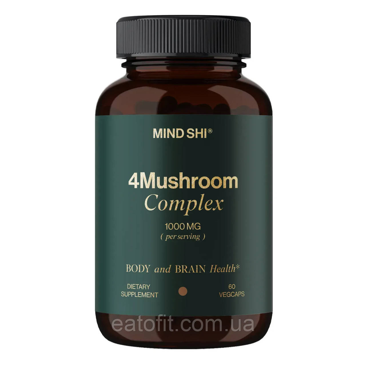 4Mushroom Complex 1000 mg - 60 vegcaps MSH-04411, фото 1