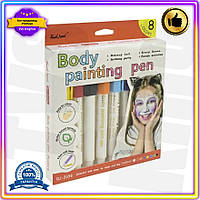 VS Дитячий набір аквагриму Give Every 8 кольорів маркери для творчості малювання на шкірі для дітей від 5 років. 32T8_V1