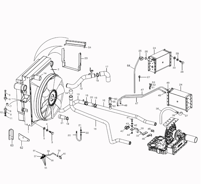 Патрубок системи охолодження, фото 1