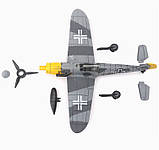 Модель літака BF-109 German fighter 20*18CM (чорний), фото 4
