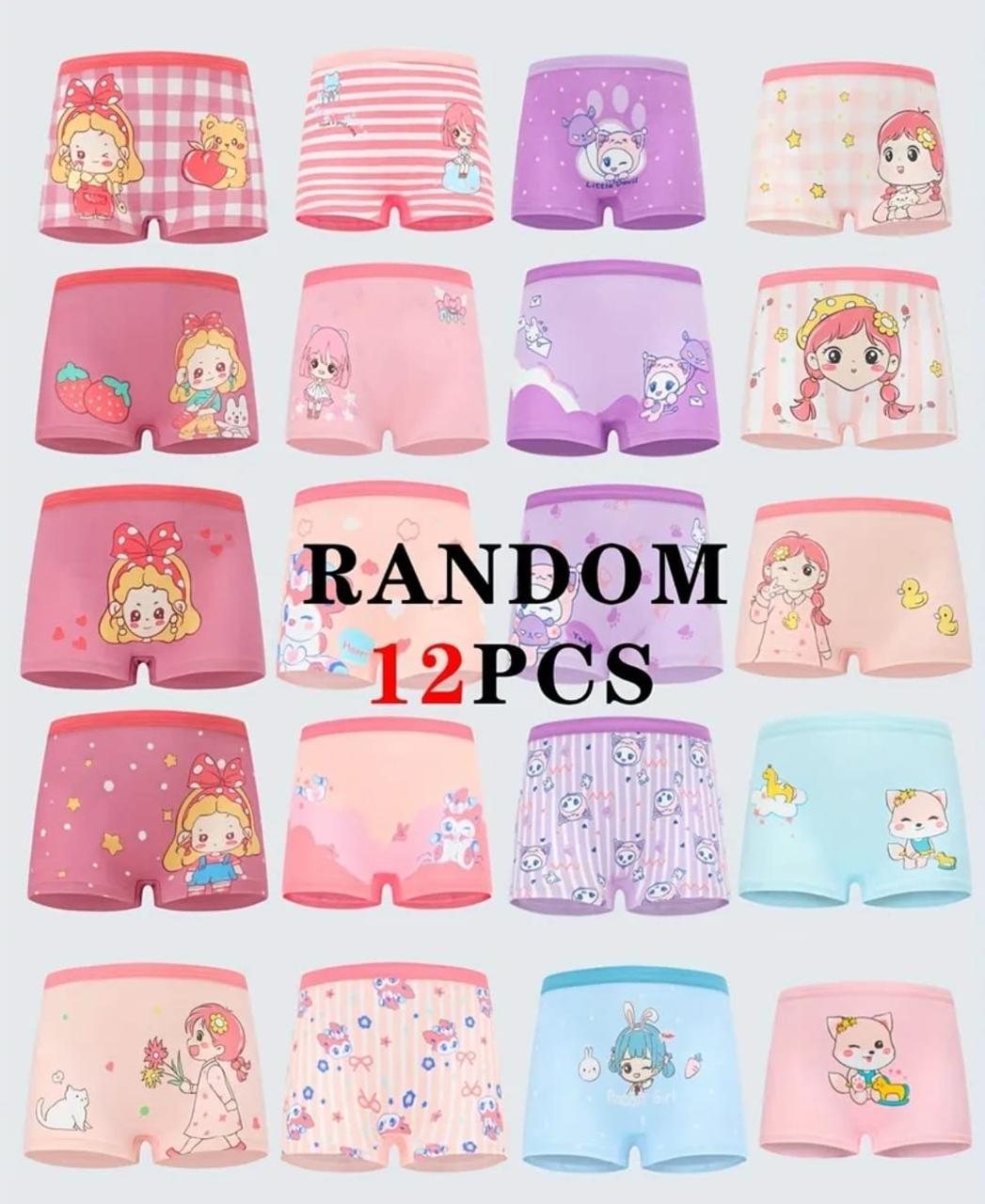 Комплект трусиків шортиків для дівчинки зріст 122-128 набір 12 шт, фото 1