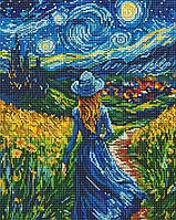 Дівчина в зоряну ніч