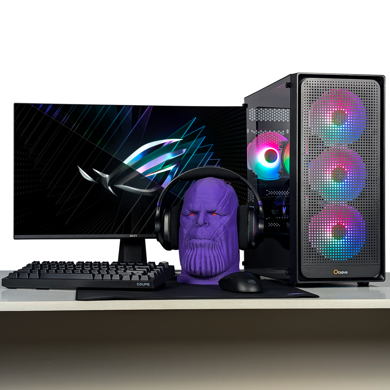 Ігровий ПК комп'ютер з монітором Ryzen 7 5700X | GTX 1660 SUPER 6GB "CS-ULTRA M", фото 1