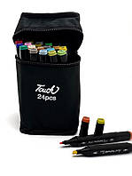 Набір перманентних двосторонніх маркерів на спиртовій основі (24 шт.)