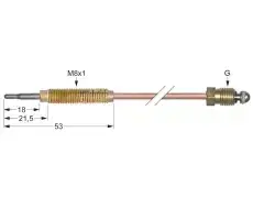 Термопара-елемент 869.102059 для обладнання Bertos