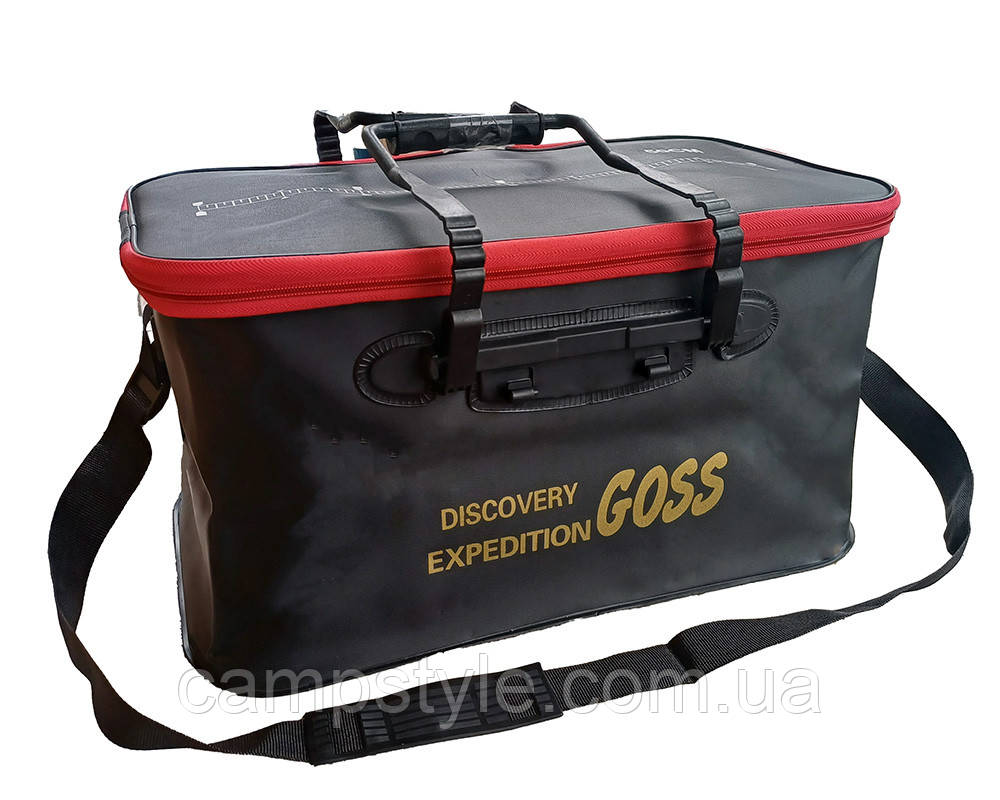 Герметична сумка-контейнер із ПВХ GOSS Black 34 л (45x30x25)