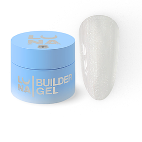Гель шимер LUNAMoon Shimmer Gel №5 на 15 мл для зміцнення, вирівнювання та нарощування нігтів