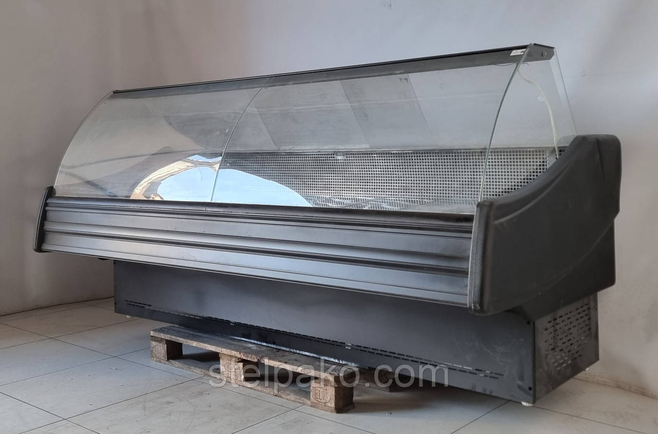 Холодильна універсальна вітрина «Технохолод Соната» 2,52 м., (Україна), (-5° +5°), викладка 80 см., Б/у, фото 1