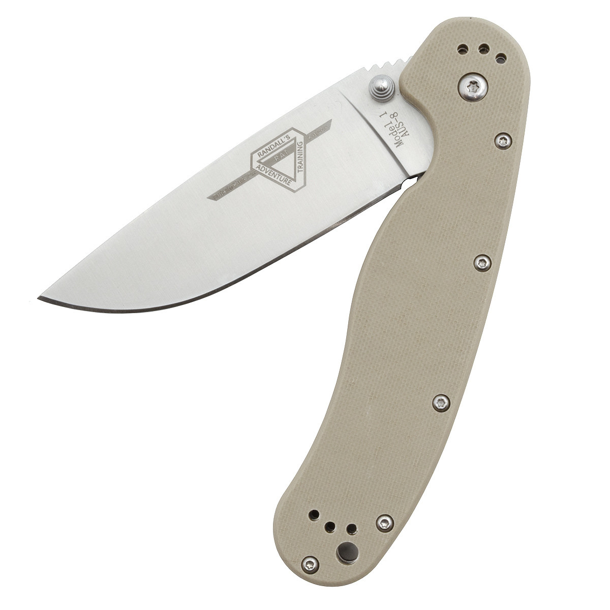 ВІДЕО-ніж Ontario Rat1 (8868) BG бежевий