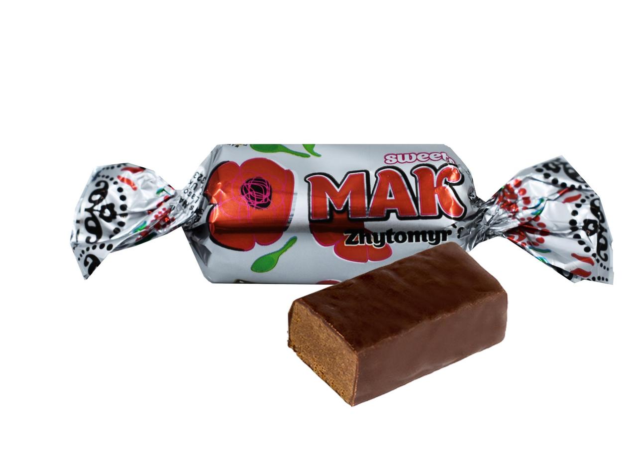Цукерки Мак Житомирський 1кг. ТМ ЖЛ, фото 1