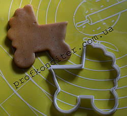 Вирубка Коляска, висота 9см