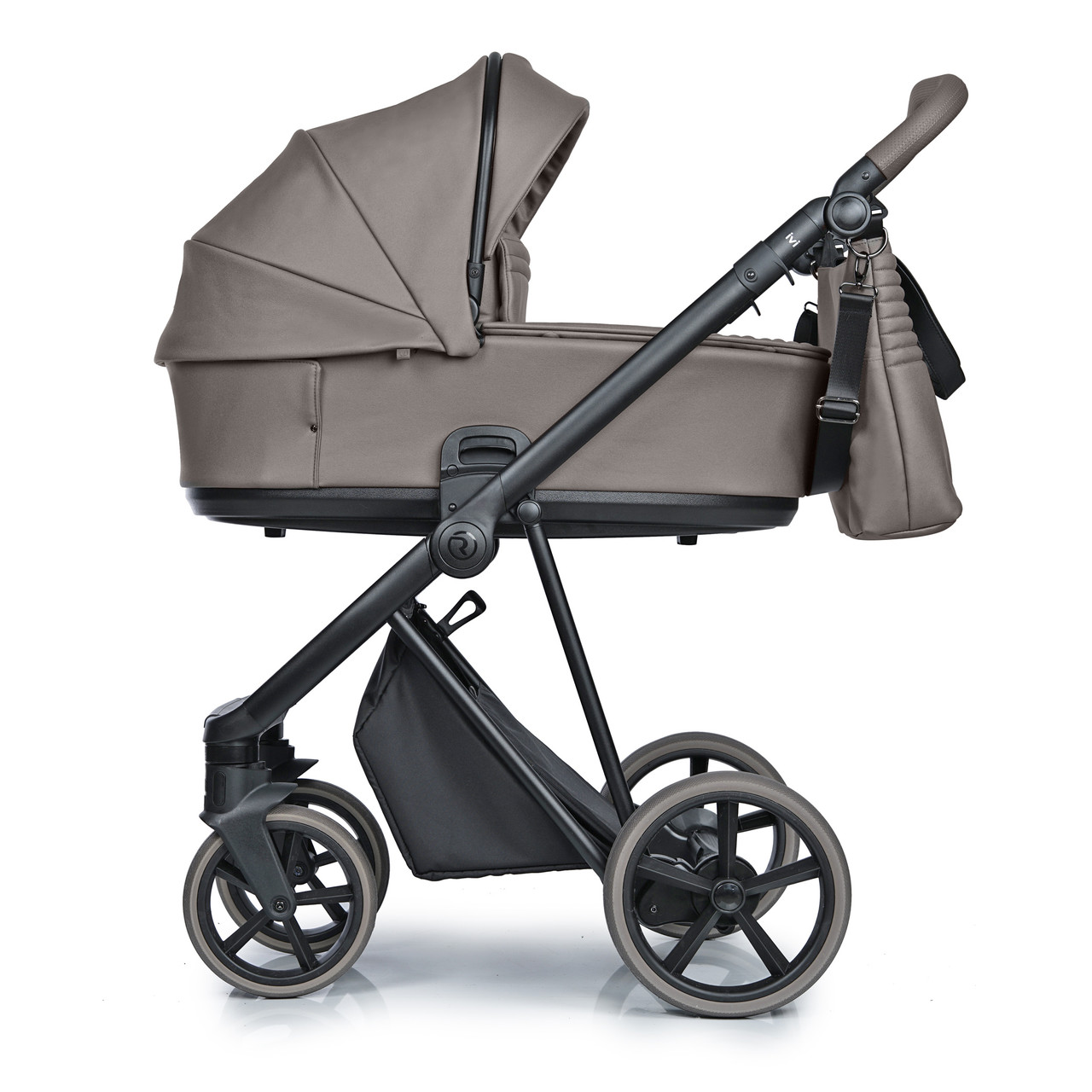 Дитяча коляска 2 в 1 Roan IVI Raisin Rum Alcantara 2.0