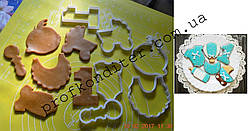 Набір вирубок на Рік, висота 9см