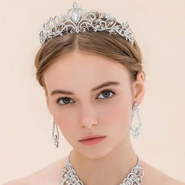 Діадема на випускний бал із кристалами, фото 1
