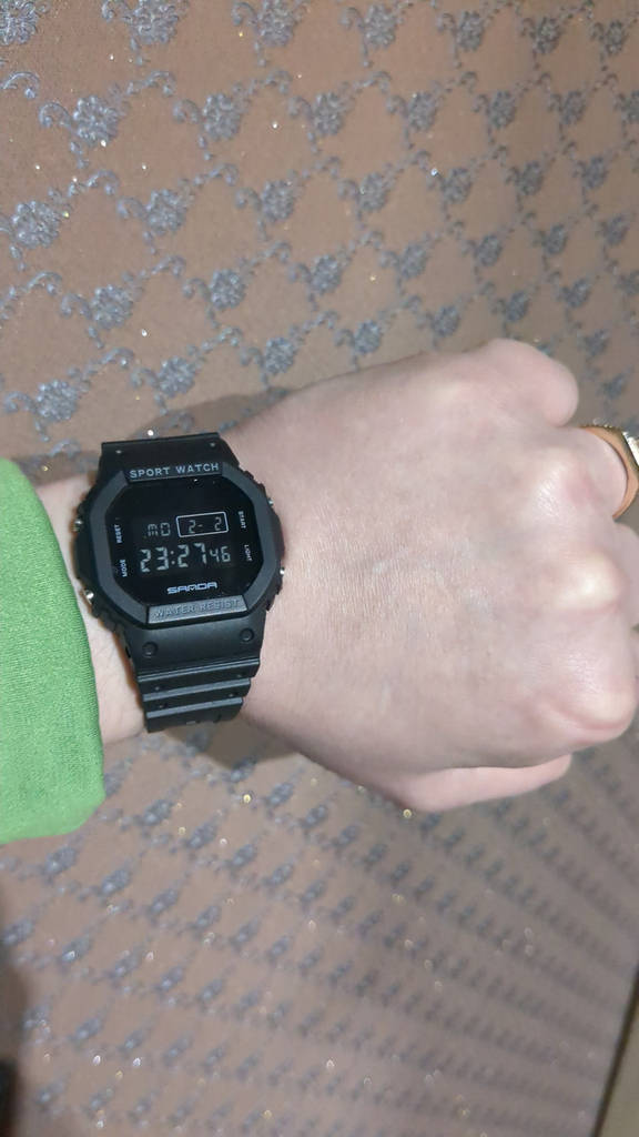 Чоловічий тактичний годинник Sanda 293 для військових - фото покупців 5