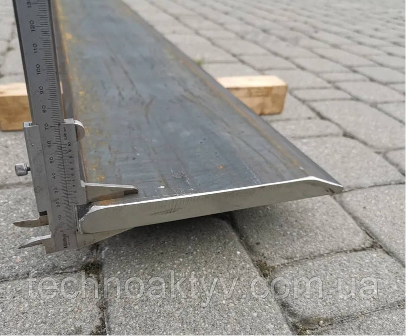 Ніж ковша НА ВИМІР (ріжуча кромка) 254x19, твердість 500 HB HARDOX, фото 1