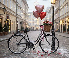 🚴‍♀️Міський велосипед Antonio Lady 26 Black Польща