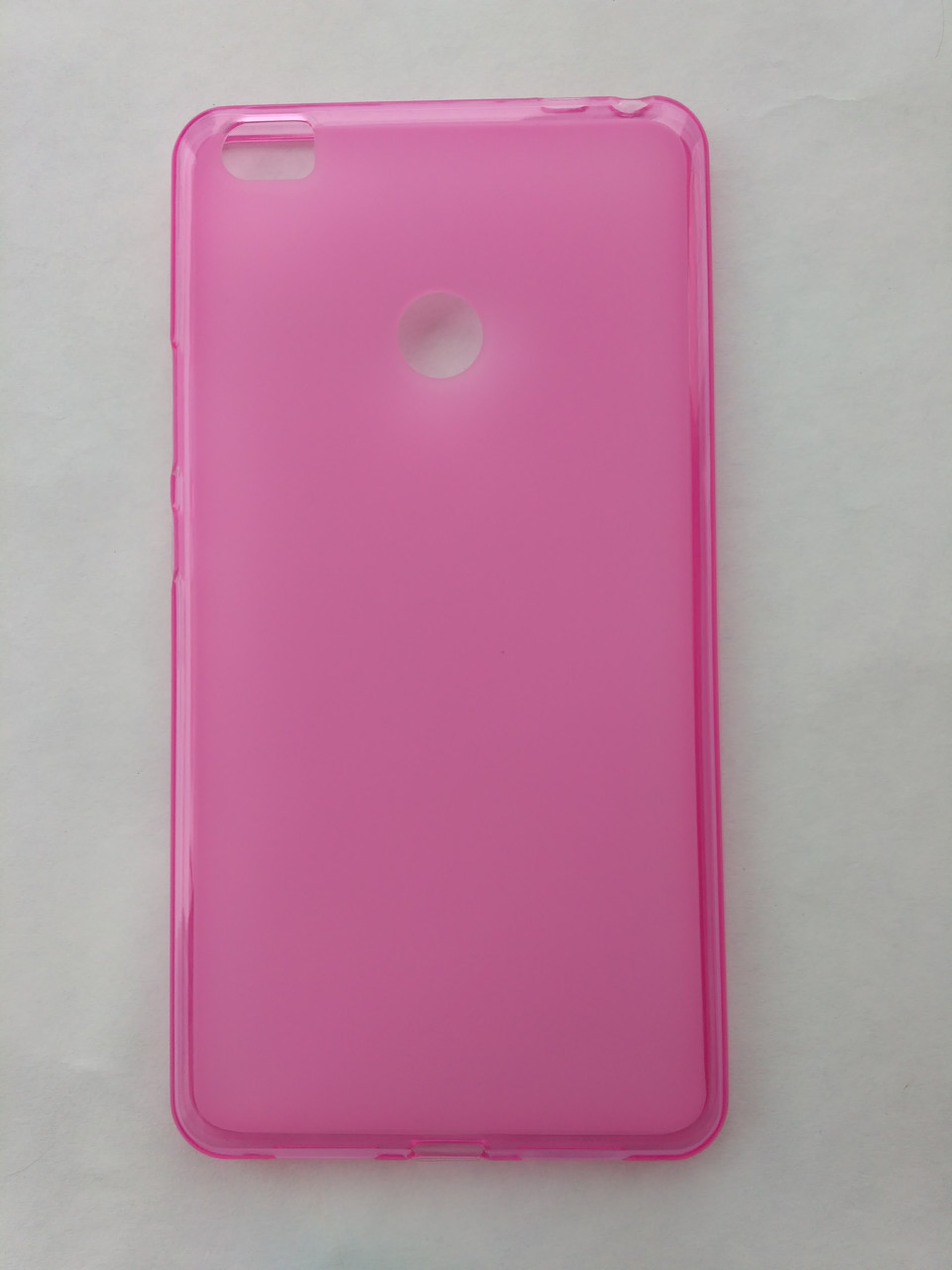 Силіконовий чохол Xiaomi Max рожевий матовий