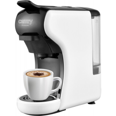 Кавоварка Camry CR 4414 white капсульна/ 1450 Вт/ 19 бар/ капсула, мелена/ біла, фото 1