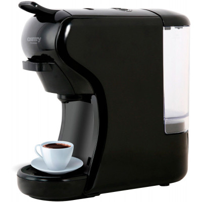 Кавоварка Camry CR 4414 black капсульна/ 1450 Вт/ 19 бар/ капсула, мелена/ чорнa, фото 1