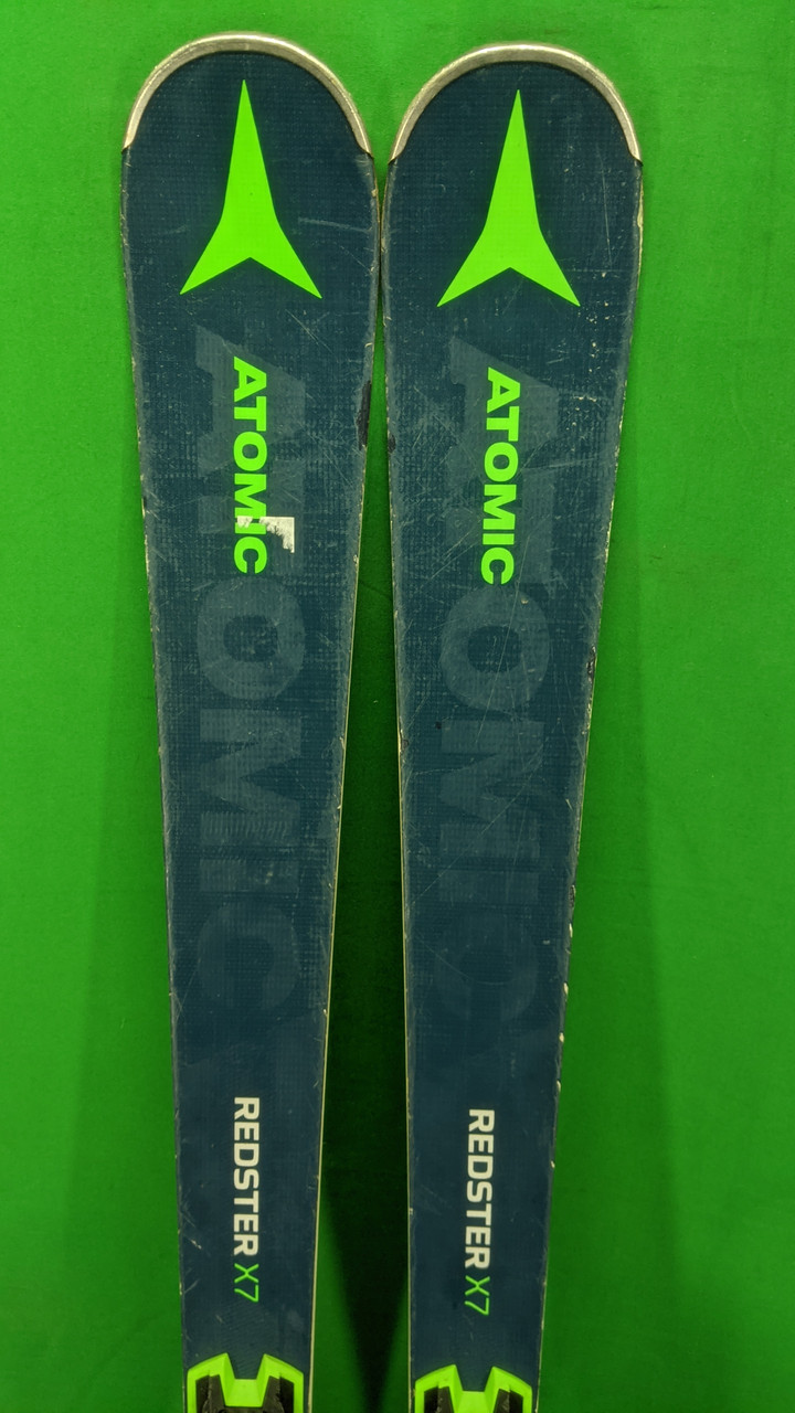 Гірські лижі Atomic Redster X7 156 см, експертний карвінг 2018р б/у, фото 1
