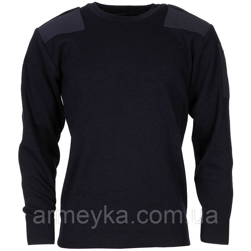 Светр, круглий комір, темно синій.Нідерланди, оригінал.