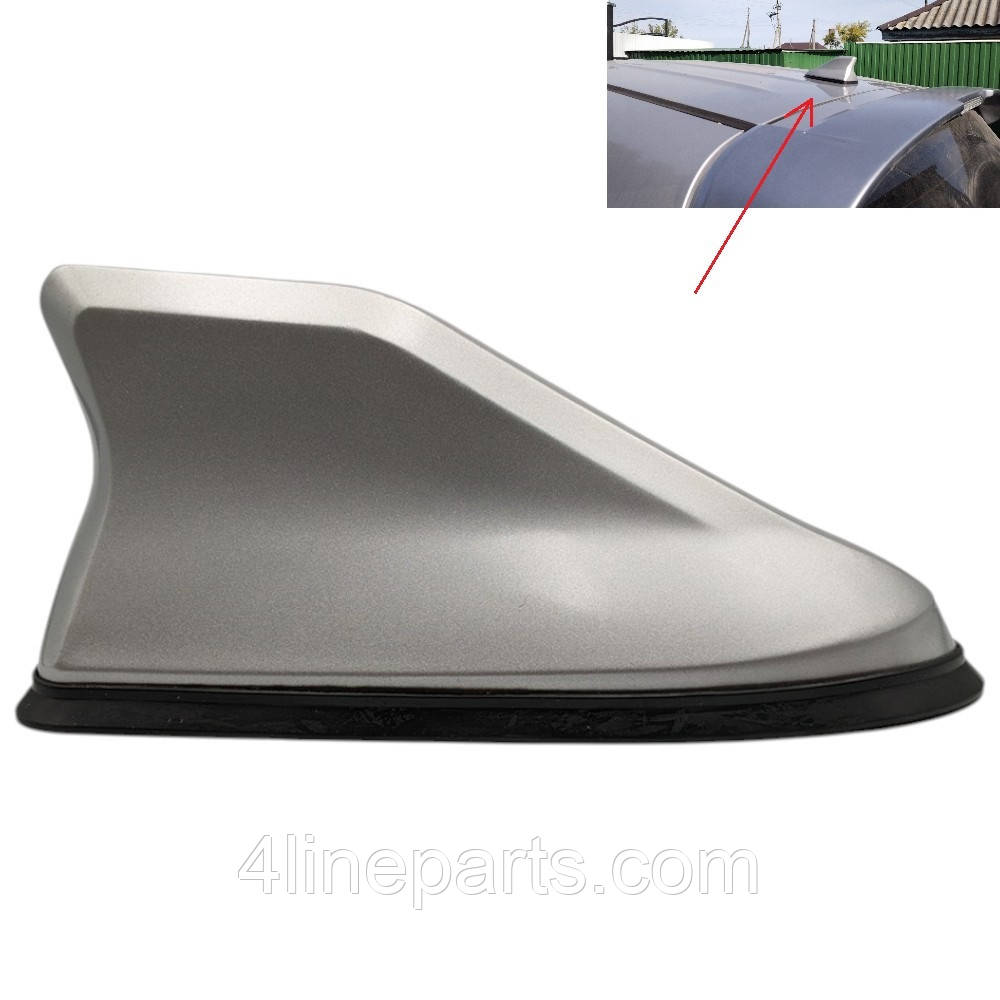 Антена плавник Alhambra Seat сіра 17x7.5x6cm, фото 1