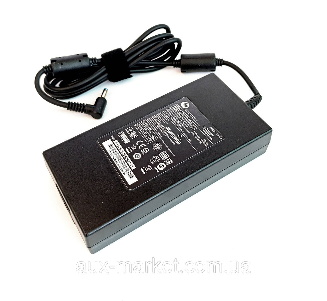 Блок живлення для ноутбука HP 19.5V 10.3A 200W (4.5*3.0) + Мережевий кабель