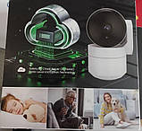 Amorom Smart Auto-Tracking Camera (модель AM-P1) — це внутрішня поворотна Wi-Fi камера відеоспостереження, 2 штуки, фото 4