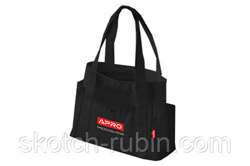 Сумка шопер чорна APRO