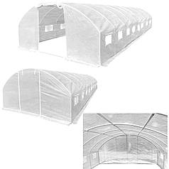 Садова теплиця  Gaden 800 × 300 × 200 см 24 м² арочна конструкція для огірків зелені квітів та овочів