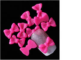 3-D бантики для дизайну (малиновий)