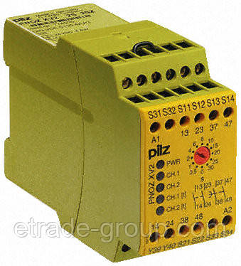 PILZ Захисне реле PNOZ X ESL PNOZ X11P C 24VAC 24VDC 7n/o 1n/c 2so 787080