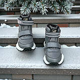 Термо черевики дитячі B&G R25-4 BG-Termo, р. 30 (19,5) Сірий, фото 5