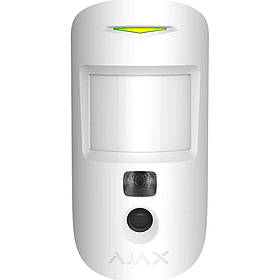 Датчик руху Ajax MotionCam PhOD Jeweller White [156982]
