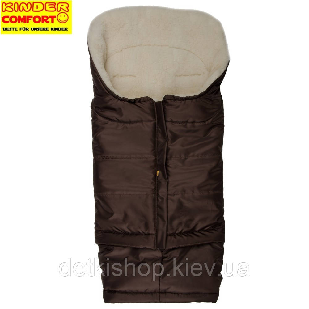 Конверт-трансформер Kinder Comfort Polar Schokolade (коричневий)