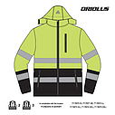 Куртка із софтшелу ORIOLUS з високою видимістю YATO YT-79397, розмір XL, фото 8