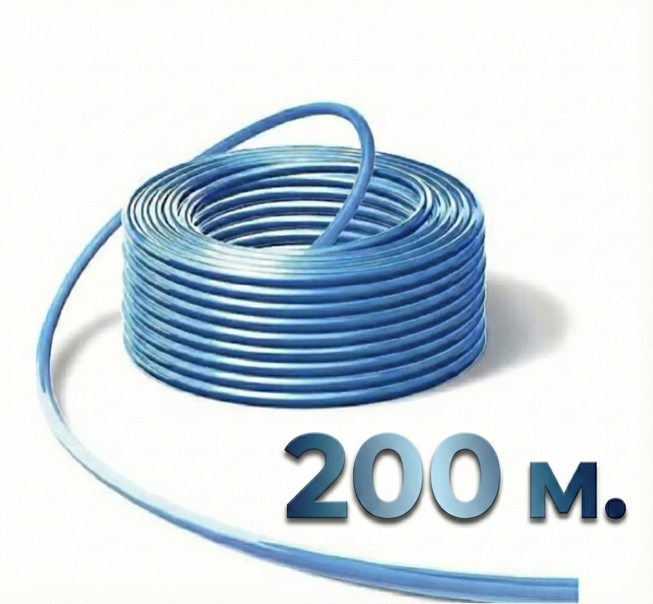 Труба для теплої підлоги EMMEVI PEX-A 16*2.0 мм. Бухта 200 м. (ІТАЛІЯ), фото 1